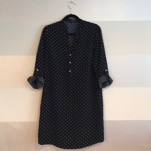 Limited Black and White Shirt Dress